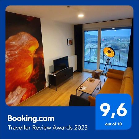 Apartament Bursztynowy Modern Tower Gdynia Dış mekan fotoğraf