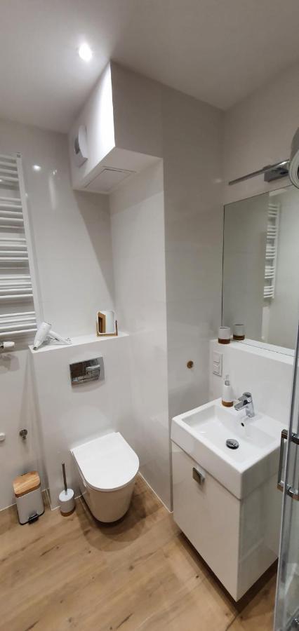 Apartament Bursztynowy Modern Tower Gdynia Dış mekan fotoğraf
