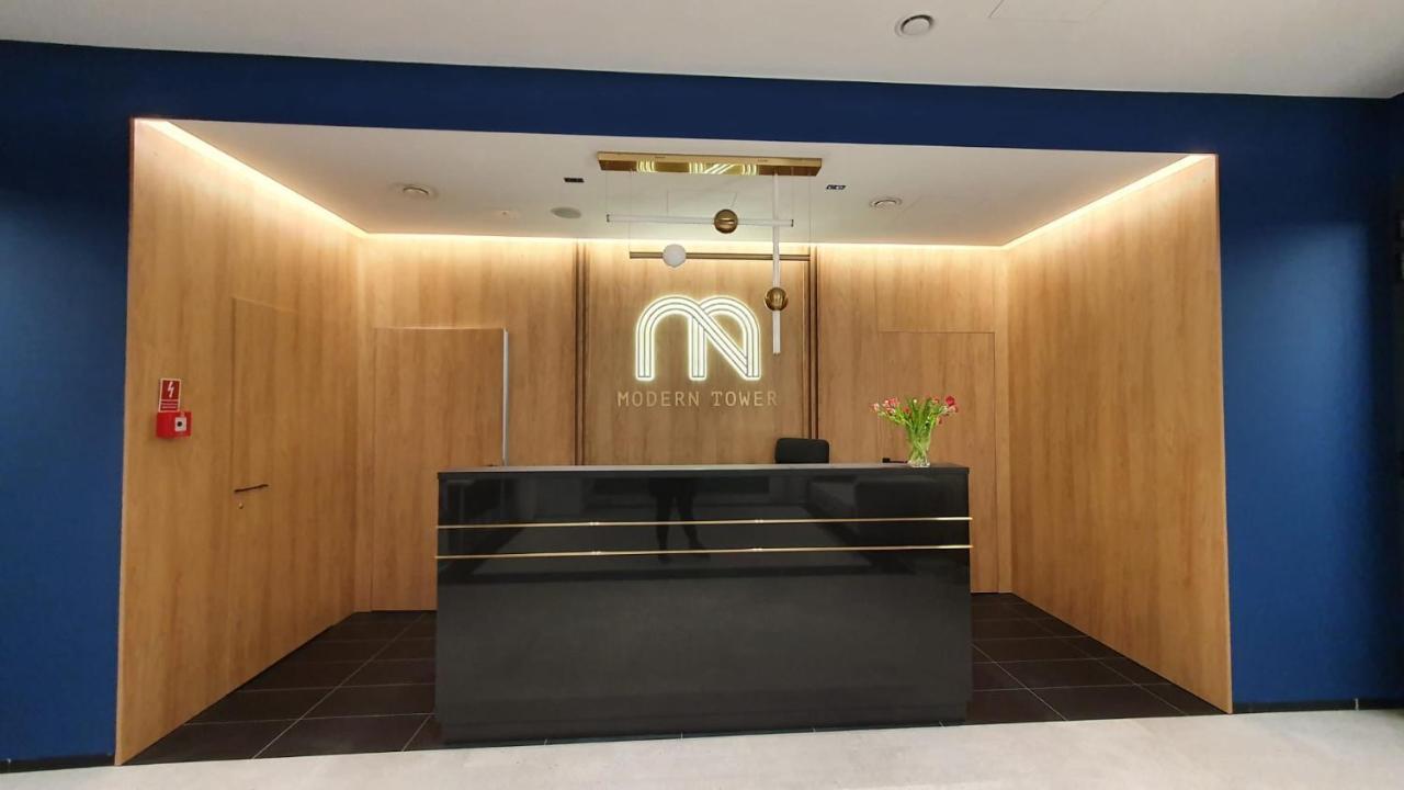 Apartament Bursztynowy Modern Tower Gdynia Dış mekan fotoğraf