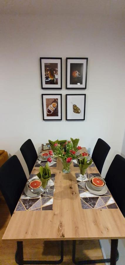 Apartament Bursztynowy Modern Tower Gdynia Dış mekan fotoğraf