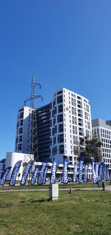 Apartament Bursztynowy Modern Tower Gdynia Dış mekan fotoğraf